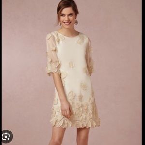 Anthropologie/BHLDN gardenia dress 0